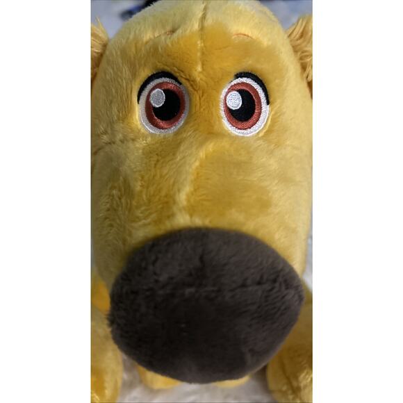 Disney Big Feet Plush 10" Dug Up Pixar Puppy Dog Brown Toy Parks Exclusive - Picture 2 of 6